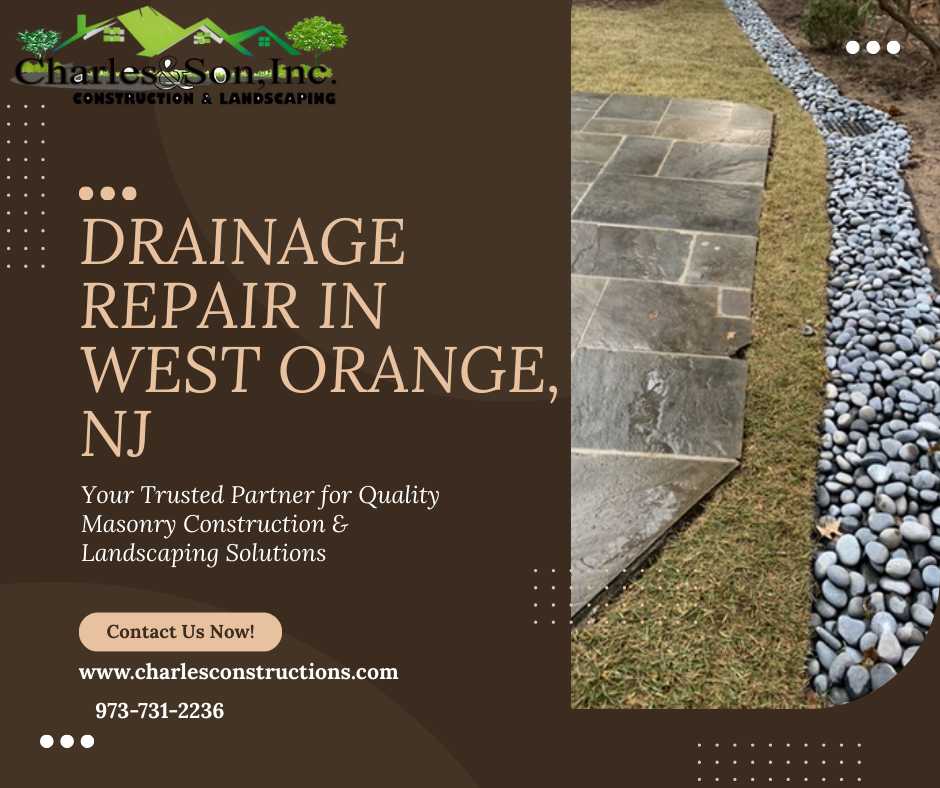 How to Know If Your Yard Needs Drainage Repair in West Orange, NJ