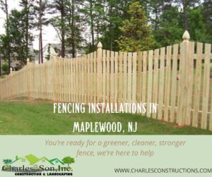 The Environmental Benefits of Modern Fencing Installations in Maplewood, NJ