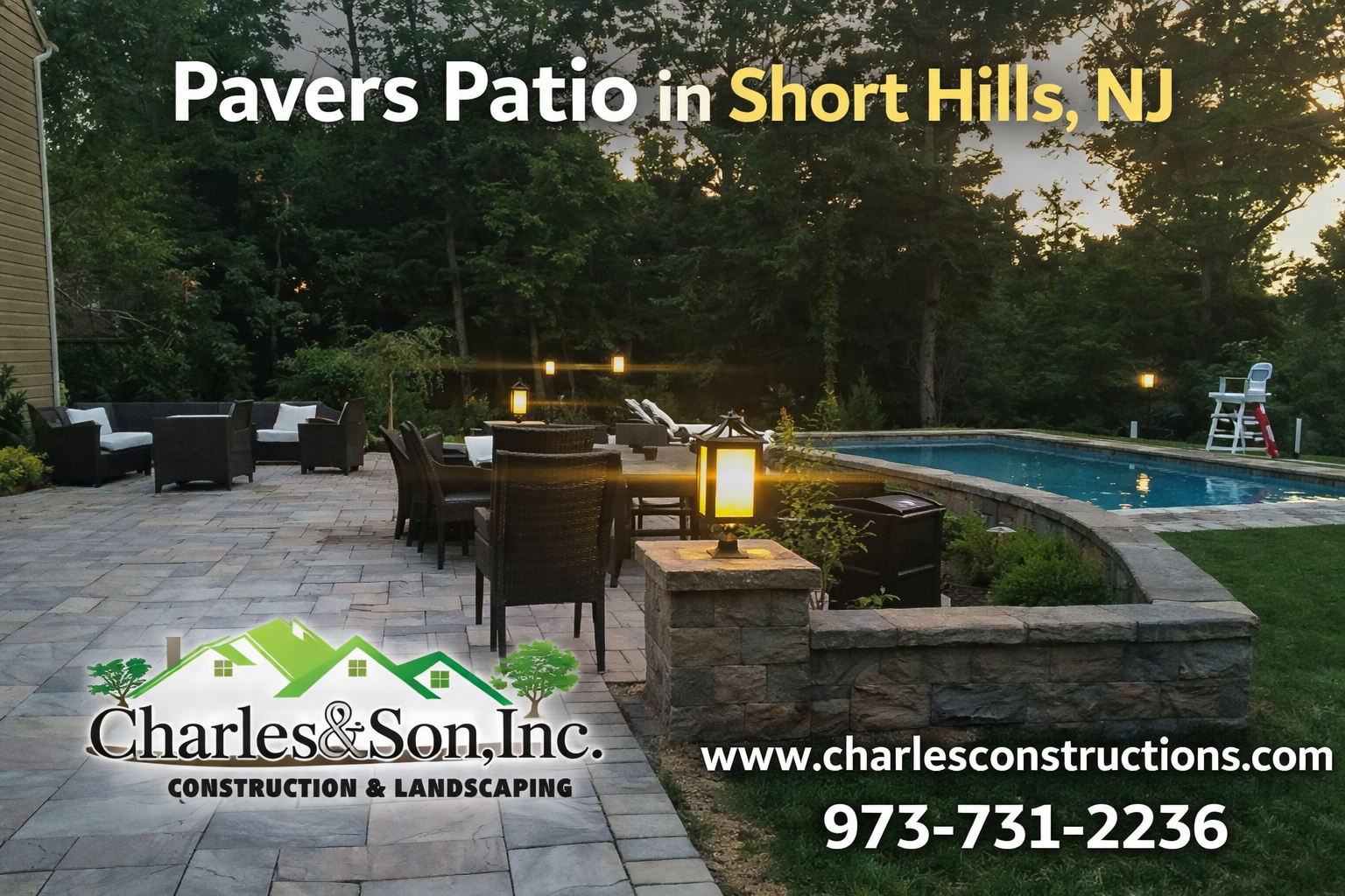 What Designs Work Best for Paver Patios in Short Hills, NJ Homes?