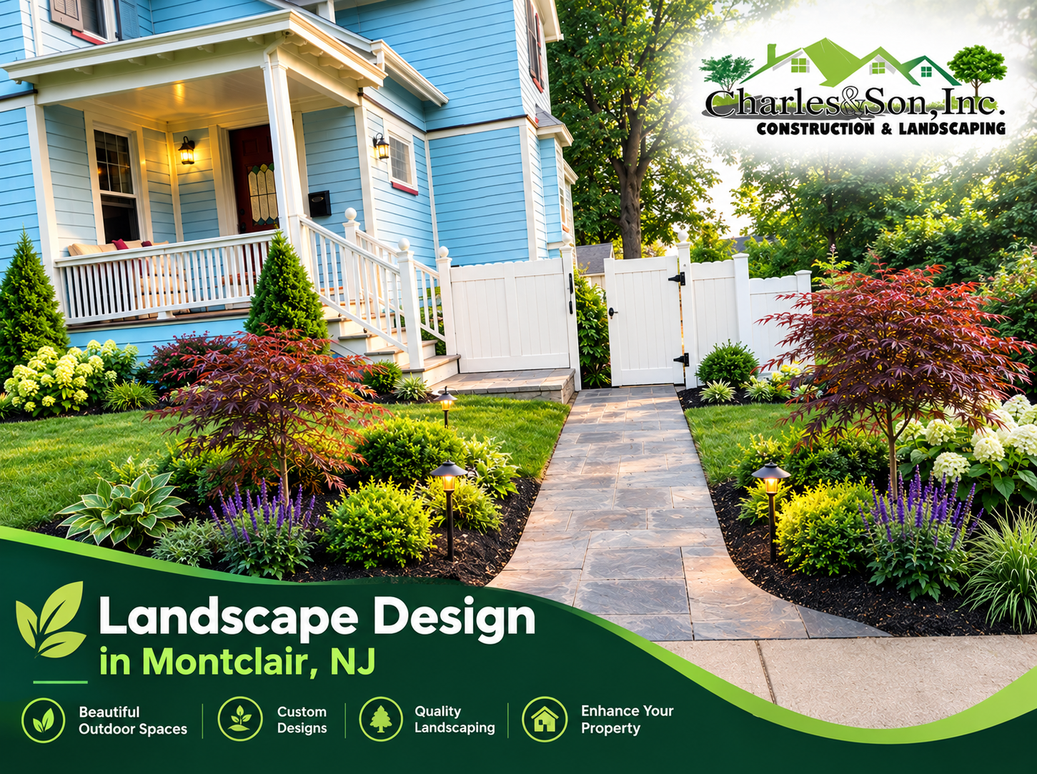 Landscape design in Montclair, NJ