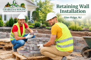 Can Retaining Wall Installation in Livingston Help Control Yard Drainage?